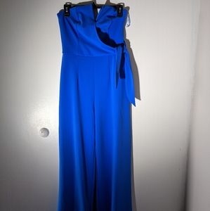 Blue pantsuit - Francesca's (medium)